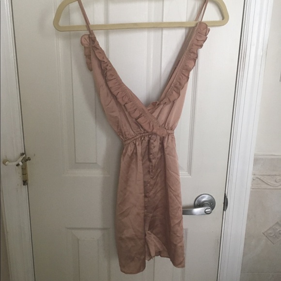 nwot nastygal satin romper - Picture 7 of 7